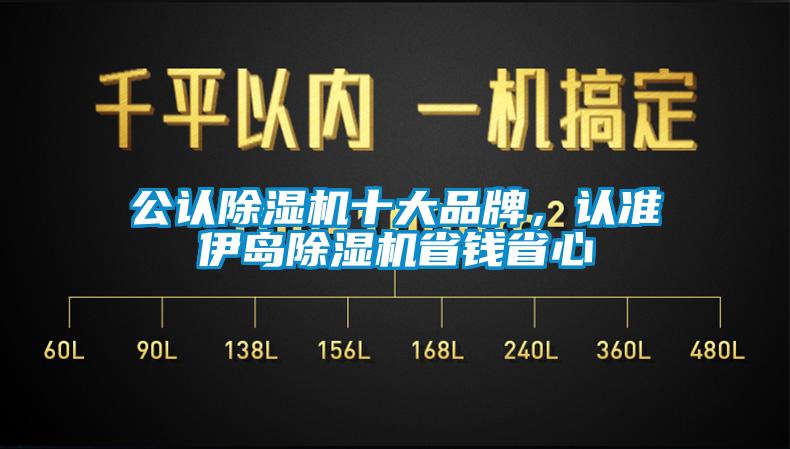 公認除濕機十大品牌，認準(zhǔn)伊島除濕機省錢省心