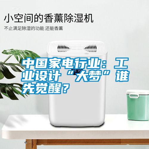 中國家電行業(yè)：工業(yè)設(shè)計“大夢”誰先覺醒？