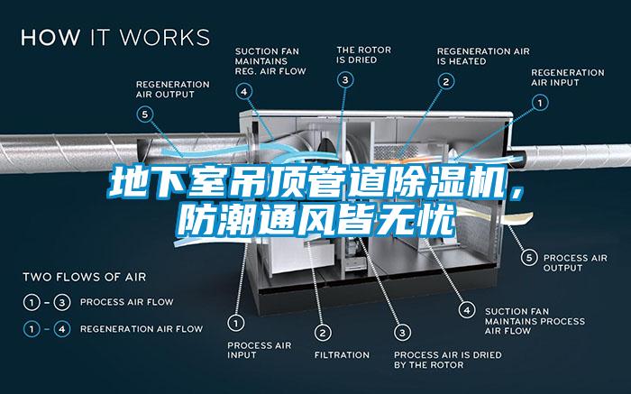 地下室吊頂管道除濕機(jī)，防潮通風(fēng)皆無憂