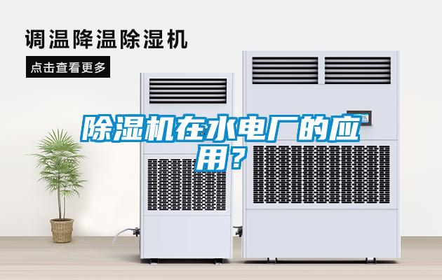 除濕機(jī)在水電廠的應(yīng)用？