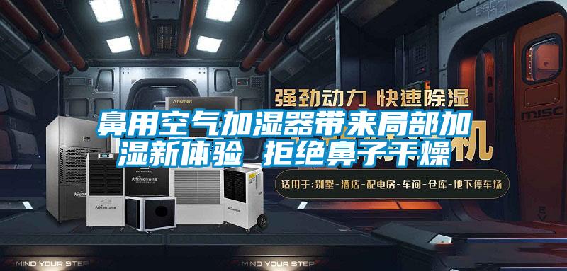 鼻用空氣加濕器帶來局部加濕新體驗(yàn) 拒絕鼻子干燥