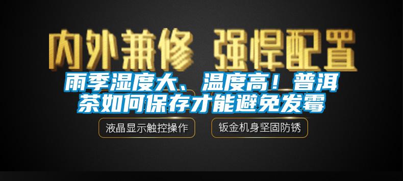 雨季濕度大、溫度高！普洱茶如何保存才能避免發(fā)霉