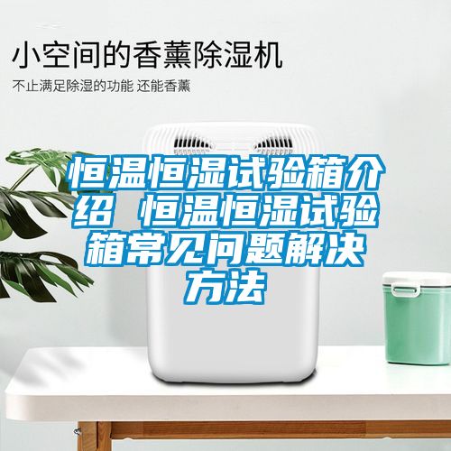 恒溫恒濕試驗(yàn)箱介紹 恒溫恒濕試驗(yàn)箱常見問題解決方法