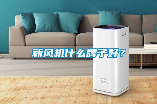 新風機什么牌子好？