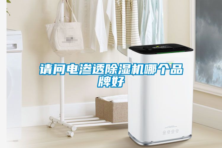 請問電滲透除濕機哪個品牌好