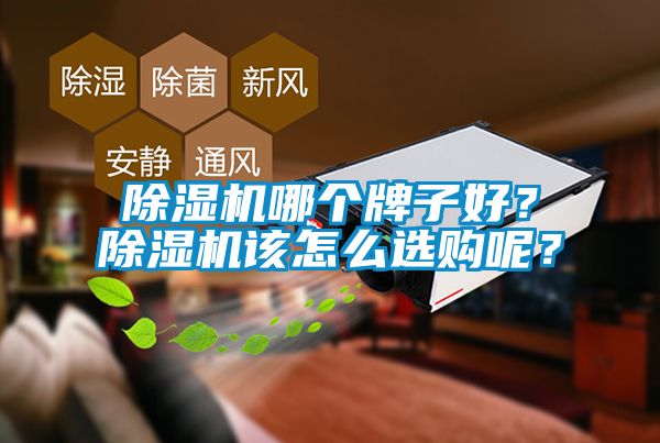 除濕機哪個牌子好？除濕機該怎么選購呢？