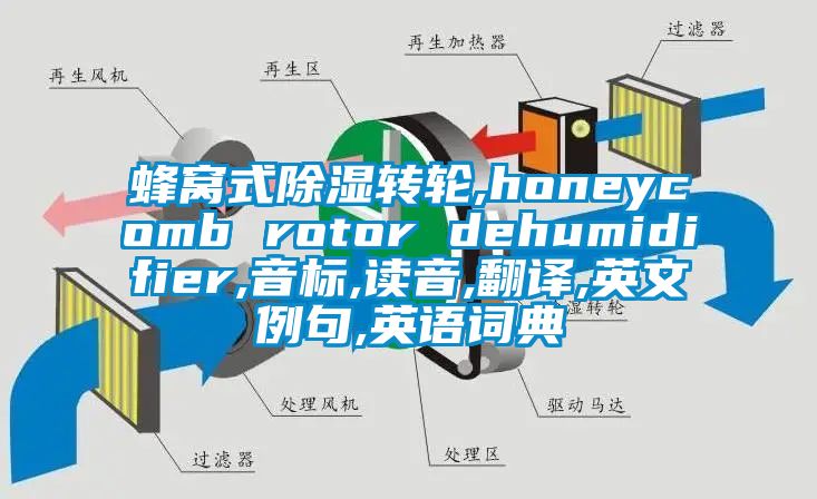 蜂窩式除濕轉(zhuǎn)輪,honeycomb rotor dehumidifier,音標,讀音,翻譯,英文例句,英語詞典