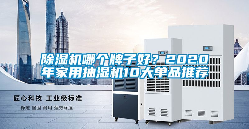 除濕機哪個牌子好？2020年家用抽濕機10大單品推薦