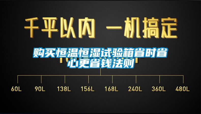 購(gòu)買(mǎi)恒溫恒濕試驗(yàn)箱省時(shí)省心更省錢(qián)法則